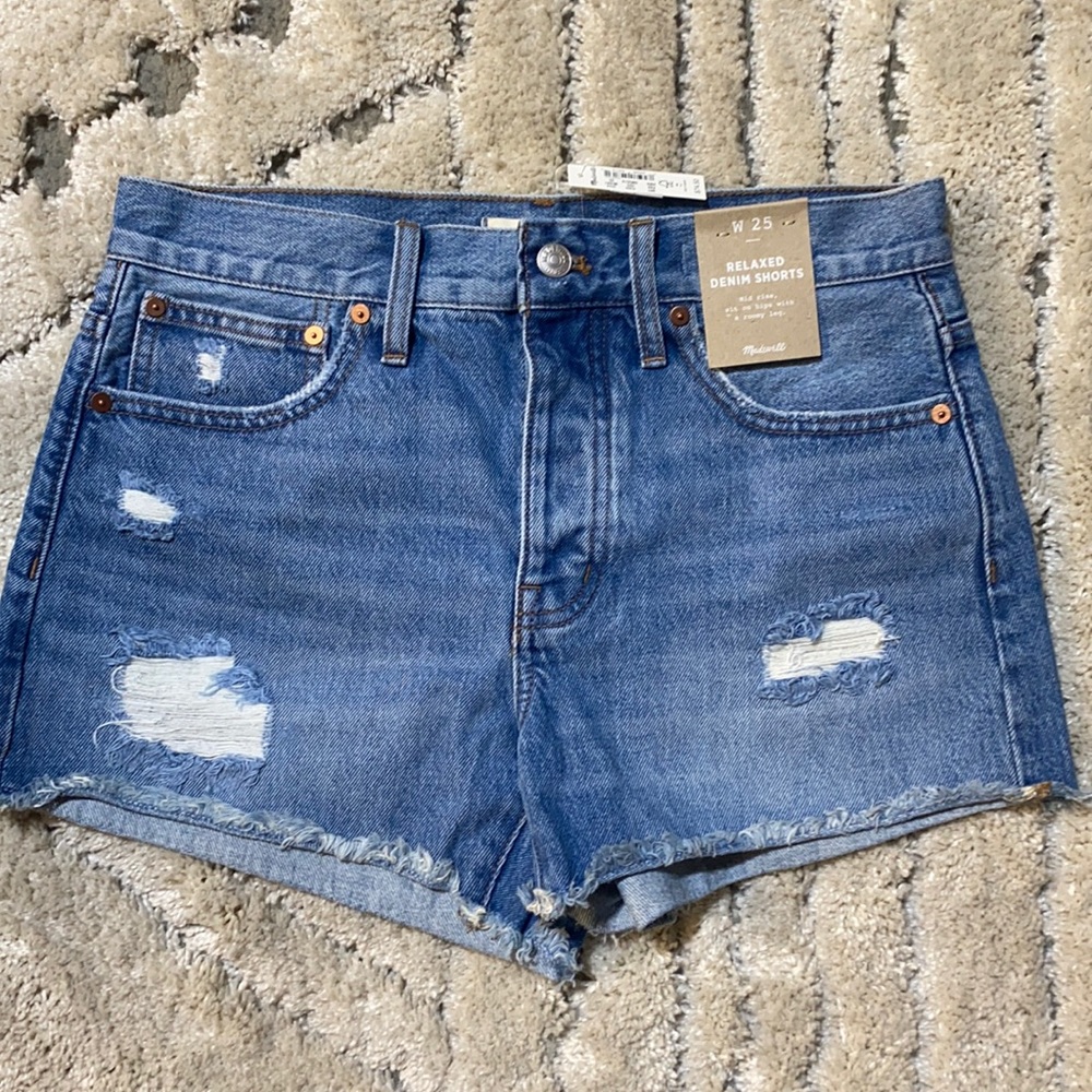 MADEWELL - Relaxed Denim Shorts (14)